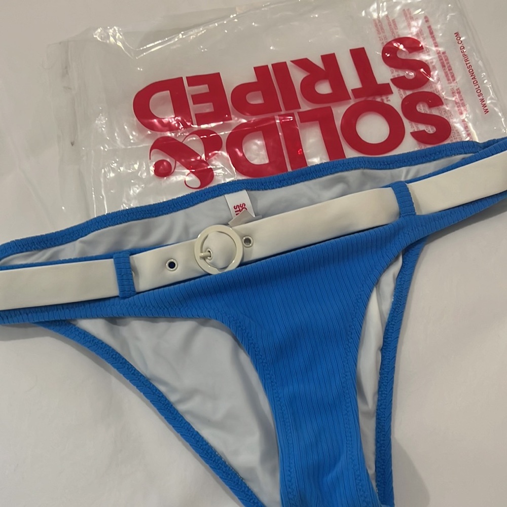 Swimsuit Bottoms Solid & Striped - image 3